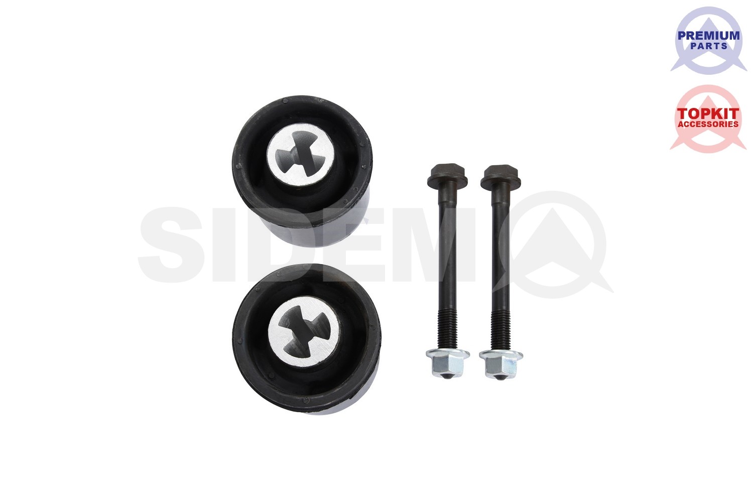 SIDEM 863704 SET Bushing, axle beam Rear for AUDI SEAT SKODA VW